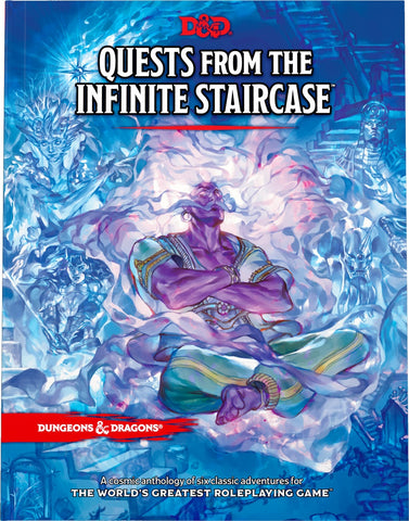 DND RPG QUESTS FROM THE INFINITE STAIRCASE REGULAR COVER (2024-07-16 online) - (2024-07-09 store)