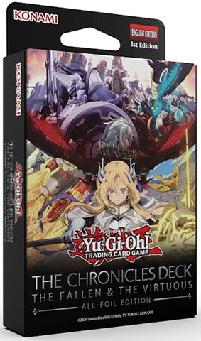 YuGiOh! THE CHRONICLES DECK: THE FALLEN & THE VIRTUOUS (October 22nd 2025)