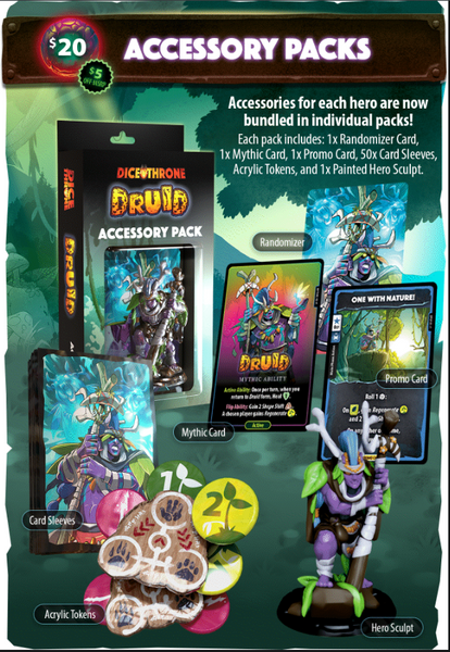 DICE THRONE ACCESSORY PACK (version orginale anglaise) --preorder