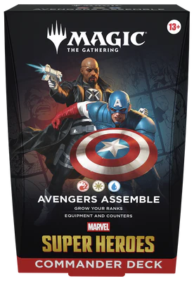 MTG SUPER HEROES commander deck (June 19th 2026) --all 4