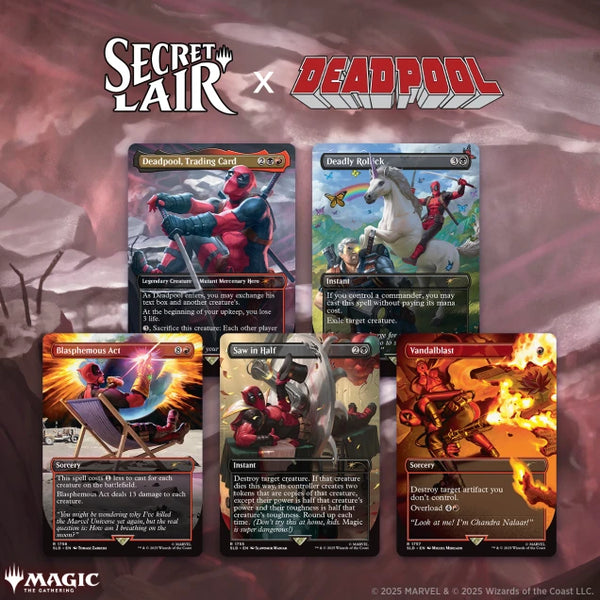 MTG SECRET LAIR FALLOUT BEYOND VAULT 33 / DEADPOOL