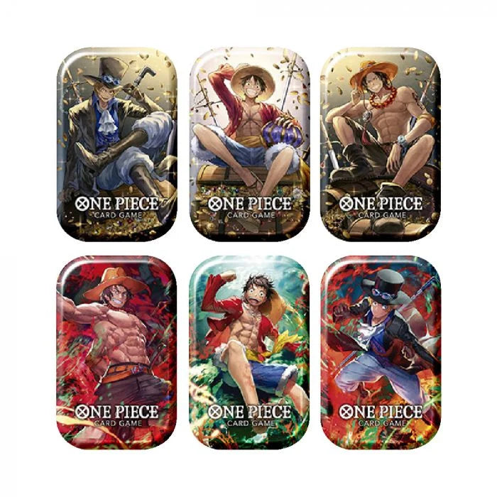ONE PIECE CG TS01 TIN PACK SET VOL 01 12CT DISPLAY (April 18th 2025)