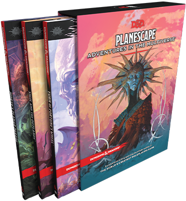 D&D 5.0 Planescape: ADVENTURE IN THE MULTIVERSE (regular cover) ~ OCTOBER 17th 2023
