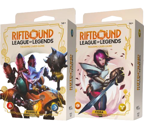 RIFTBOUND LEAGUE OF LEGENDS TCG, SPIRITFORGED CHAMPION DECK – Jeux AZ Games