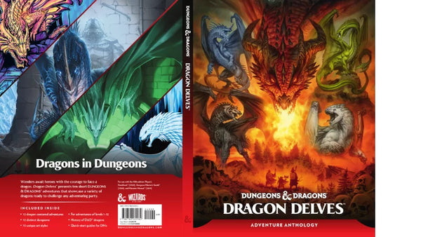 DND RPG 2024 DRAGON DELVES AN ADVENTURE ANTHOLOGY HC --ENGLISH EDITION (2025-07-08)