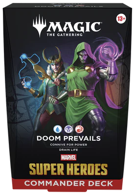 MTG SUPER HEROES commander deck (June 19th 2026) --all 4