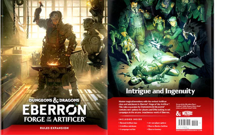 DND RPG 2024 EBERRON: FORGE OF THE ARTIFICER Regular Cover --ENGLISH EDITION (2025-11-25)