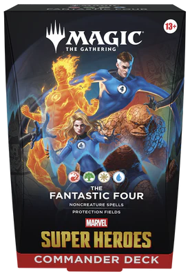 MTG SUPER HEROES commander deck (June 19th 2026) --all 4