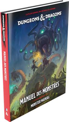 DND RPG 2024 MANUEL DES MONSTRES --Édition en français