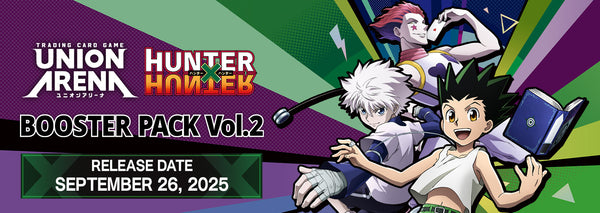 UNION ARENA; HUNTER X HUNTER BOOSTER volume 2