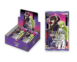 UNION ARENA; CODE GEASS LELOUCH OF THE REBELLION BOOSTER