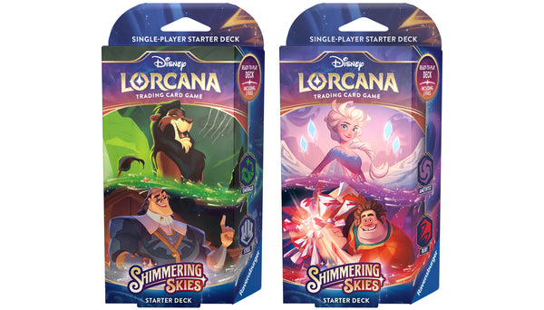 DISNEY LORCANA STARTER DECK - Chapter 5 Shimmering Skies