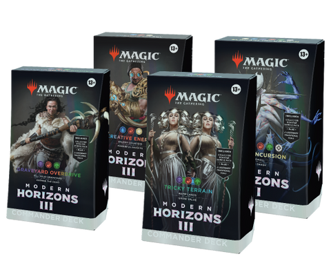 MTG Modern Horizons 3 - Commander Case ''all 4 decks'' (June 14th 2024)