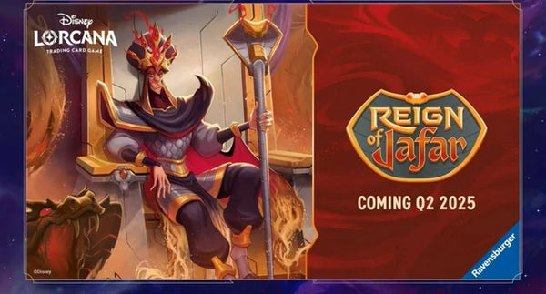 DISNEY LORCANA - Illumineer's Quest: Palace Heist REIGN OF JAFAR (May 30th 2025 --STORE)