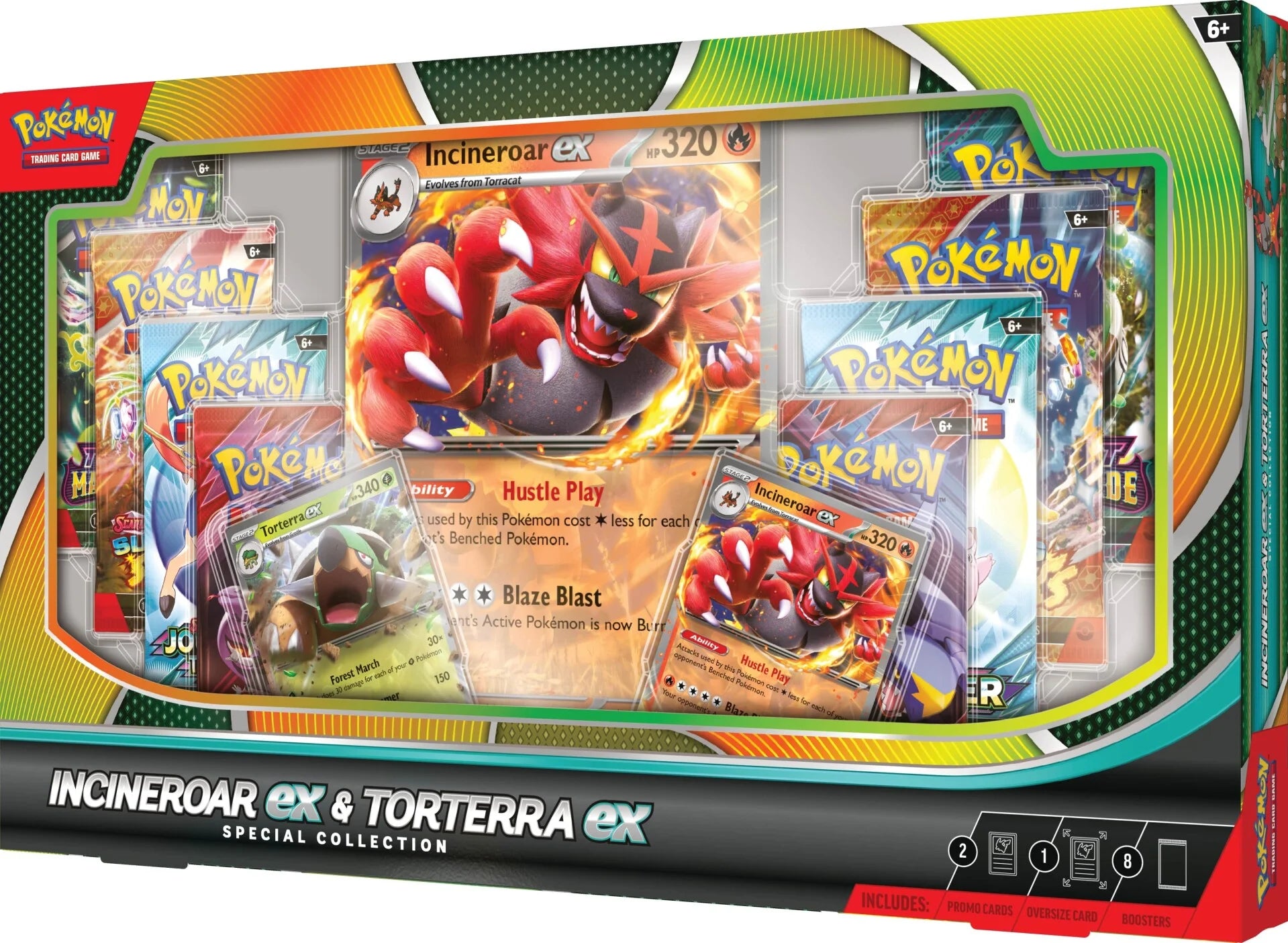 POKEMON INCINEROAR & TORTERRA