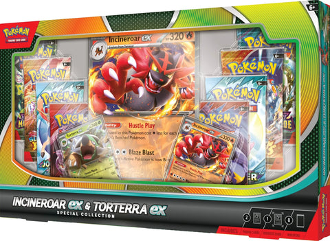 POKEMON INCINEROAR & TORTERRA