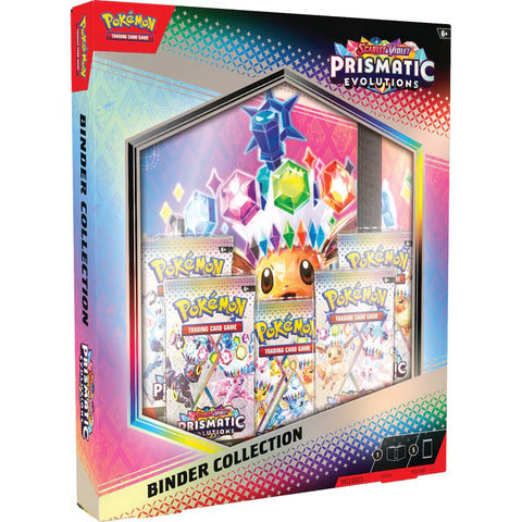 Pokemon SV8.5 PRISMATIC EVOLUTIONS Binder Collection