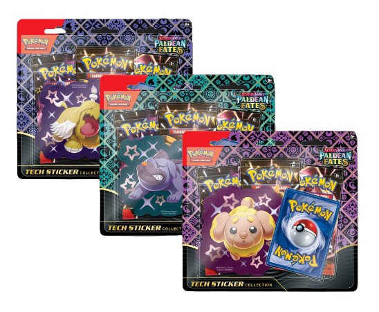 POKEMON PALDEAN FATES TECH SICKERS