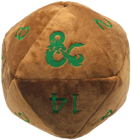 DICE PLUSH JUMBO 10" D20
