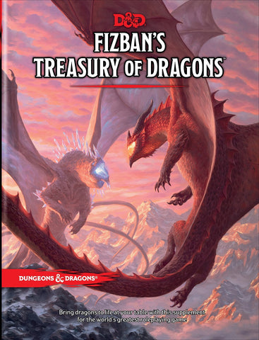 DND FRENCH RPG FIZBAN'S TREASURY OF DRAGONS HC