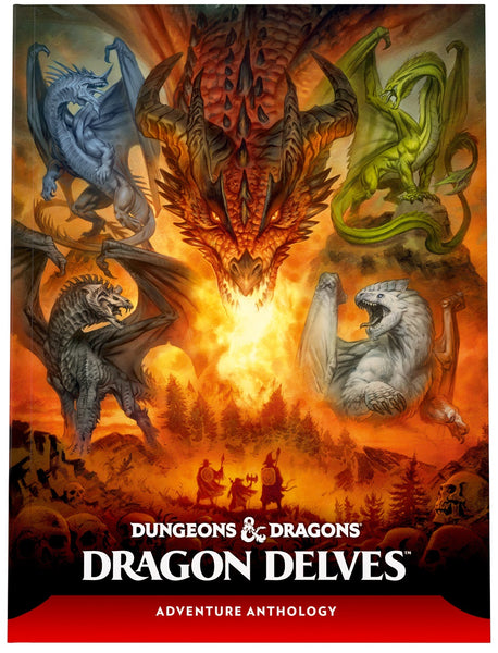 DND RPG 2024 DRAGON DELVES AN ADVENTURE ANTHOLOGY HC --ENGLISH EDITION (2025-07-08)