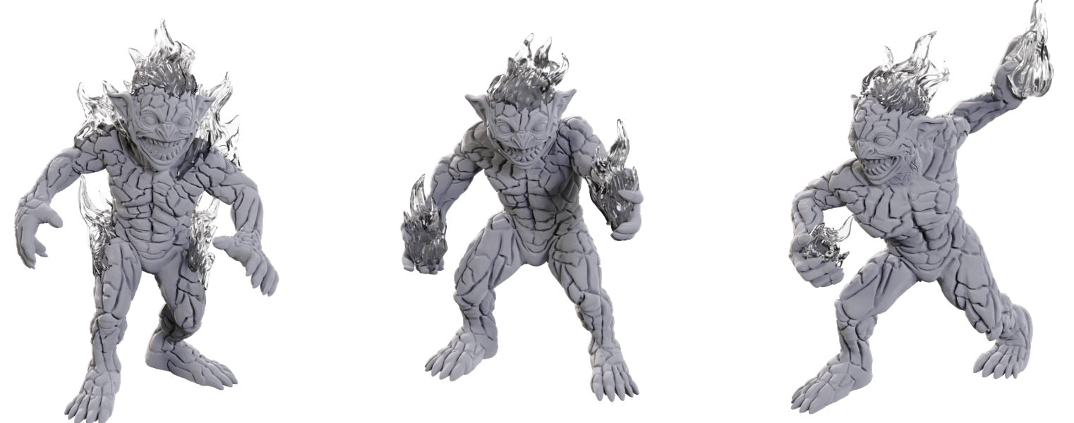 DND UNPAINTED MINIS WV24 MAGMINS