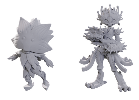 PF UNPAINTED MINIS WV25 LOTUS LESHY AND FLYTRAP LESHY