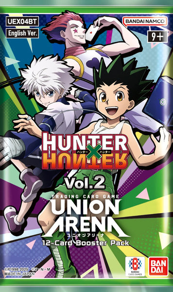 UNION ARENA; HUNTER X HUNTER BOOSTER volume 2