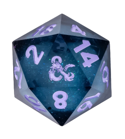 Sirius Dice ~ Mists of Ravenloft Oversized Liquid Core D20