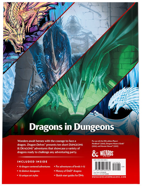DND RPG 2024 DRAGON DELVES AN ADVENTURE ANTHOLOGY HC --ENGLISH EDITION (2025-07-08)
