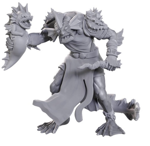 DND UNPAINTED MINIS WV24 SAHUAGIN PRIESTESS