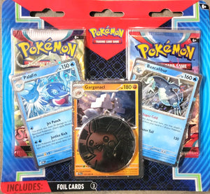 POKEMON 3pk BLISTER - Palafin, Garganaci, Baxcalibur