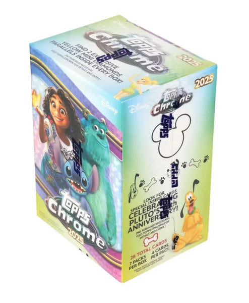 TOPPS CHROME DISNEY 2025 blaster box