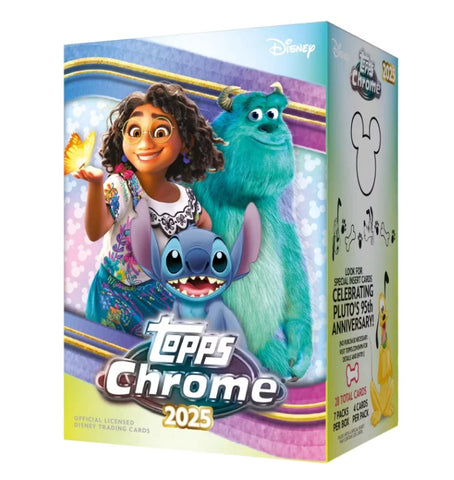 TOPPS CHROME DISNEY 2025 blaster box