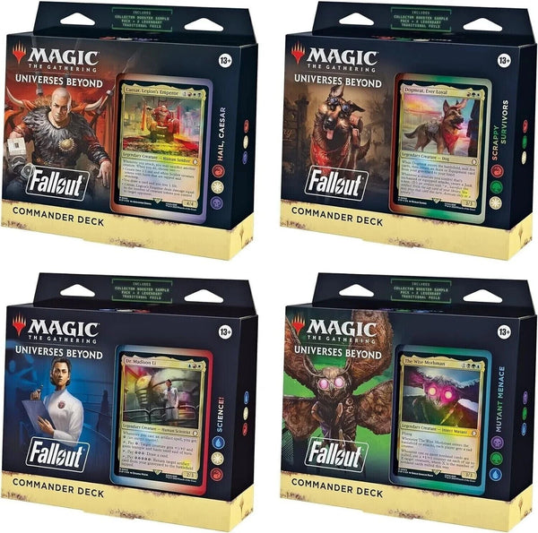 MTG FALLOUT commander deck