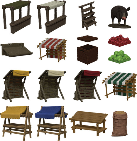 WIZKIDS DUNGEON DRESSINGS MERCHANT'S ROW