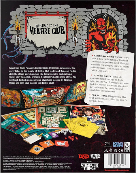 DND RPG STRANGER THINGS: WELCOME TO THE HELLFIRE CLUB (2025-10-07)