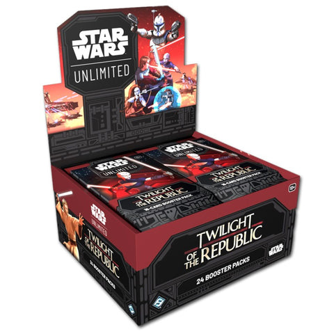 STAR WARS UNLIMITED - booster box (24 packs) TWILIGHT of the REPUBLIC