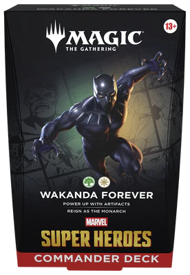 MTG SUPER HEROES commander deck (June 19th 2026) --all 4