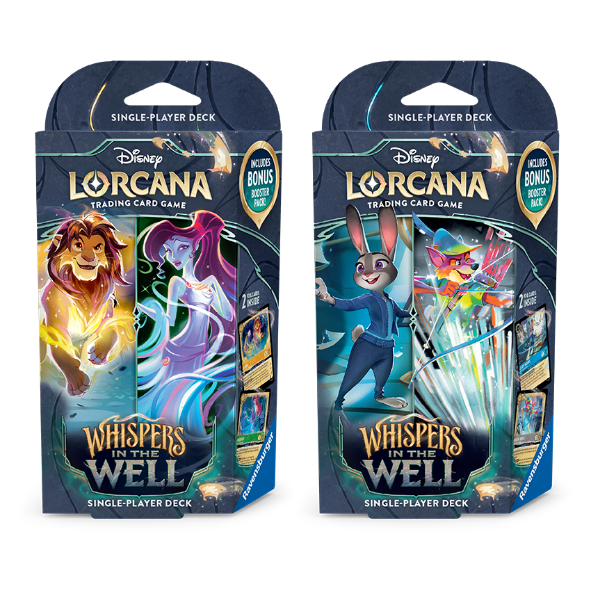 DISNEY LORCANA - Starter Deck WHISPERS in the WELL **preorder