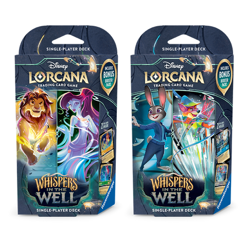 DISNEY LORCANA - Starter Deck WHISPERS in the WELL **preorder