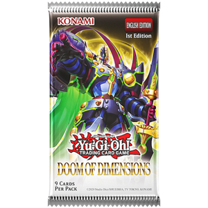 YuGiOh! PACK ~ DOOM OF DIMENSIONS (1st edition)