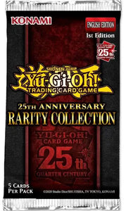 YuGiOh! PACK ~ 25A RARITY COLLECTION -- 1st EDITION