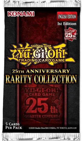 YuGiOh! PACK ~ 25A RARITY COLLECTION