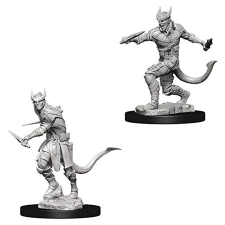 DND UNPAINTED MINIS WV5 TIEFLING MALE ROGUE
