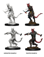 DND UNPAINTED MINIS WV5 TIEFLING MALE ROGUE