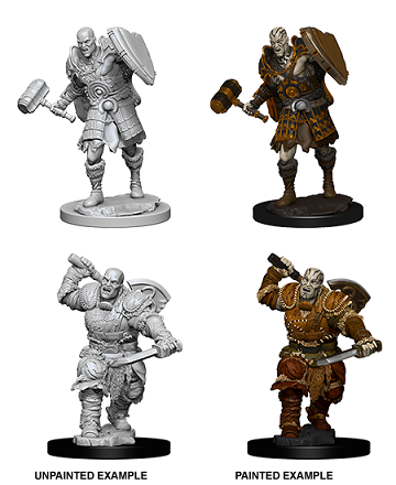 DND UNPAINTED MINIS WV7 MALE GOLIATH FIGHTER