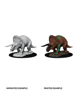 DND UNPAINTED MINIS WV7 TRICERATOPS
