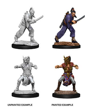 DND UNPAINTED MINIS WV8 MALE HUMAN MONK