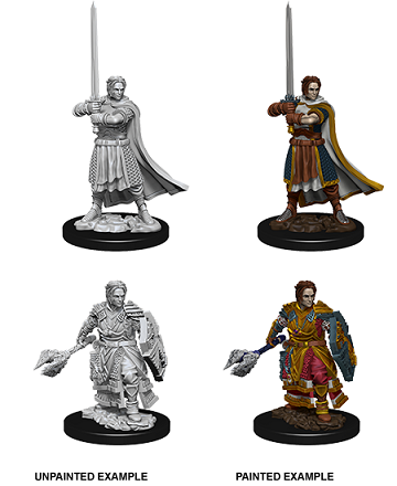 DND UNPAINTED MINIS WV8 MALE HUMAN CLERIC